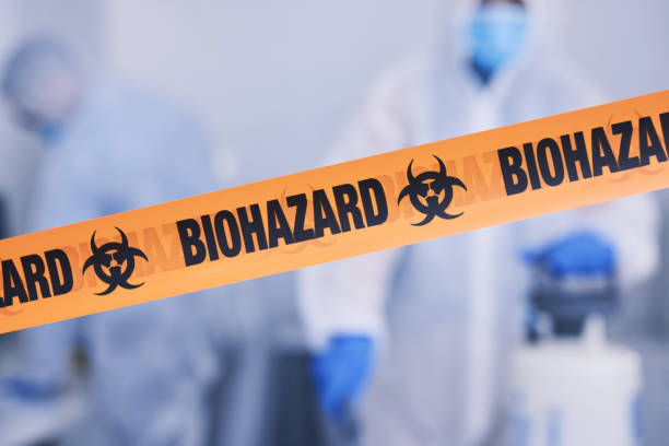 Professional Blood Cleanup technician working in Dawson, NE